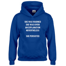 Hoodie She Persisted Venus Fist Kids Hoodie
