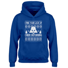 Hoodie I Find Your Lack of Cheer Disturbing Kids Hoodie