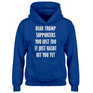 Hoodie Dear Trump Supporters Kids Hoodie