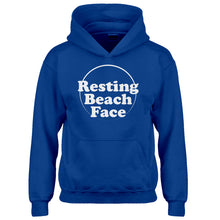 Youth Resting Beach Face Kids Hoodie