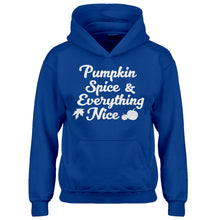 Youth Pumpkin Spice and Everything Nice Kids Hoodie