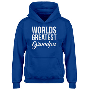 Youth World's Greatest Grandpa Kids Hoodie