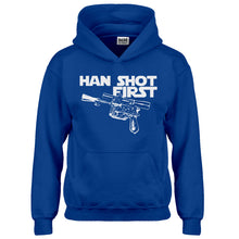 Hoodie Han Shot First Kids Hoodie
