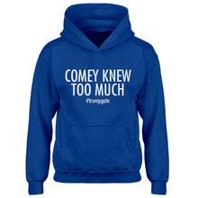 Hoodie Comey Knew Too Much Kids Hoodie