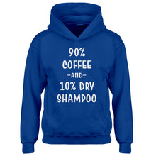 Hoodie 90% Coffee 10% Dry Shampoo Kids Hoodie
