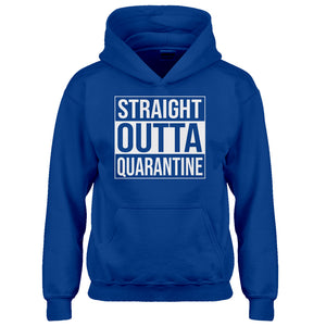 Youth Straight Outta Quarantine Kids Hoodie
