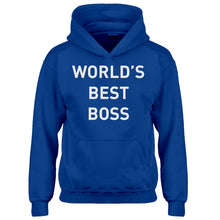 Youth World's Best Boss Kids Hoodie