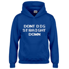 Hoodie Don't Dig Straight Down Kids Hoodie