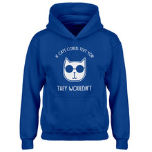 Youth If Cats Could Text Kids Hoodie