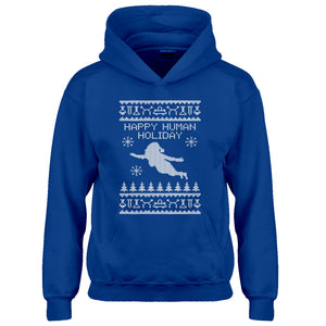 Hoodie Happy Human Holiday Kids Hoodie