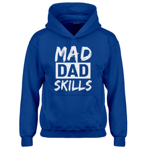 Youth Mad Dad Skills Kids Hoodie