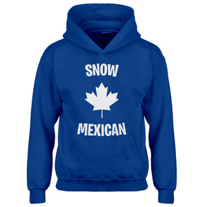 Youth Snow Mexican Kids Hoodie
