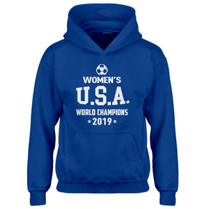 Youth World Soccer Champs 2019 Kids Hoodie