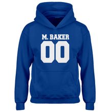 Youth M. BAKER 00 Kids Hoodie