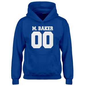 Youth M. BAKER 00 Kids Hoodie