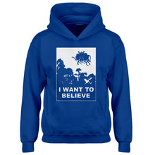 Youth I Want to Believe Flying Spaghetti Monster Kids Hoodie