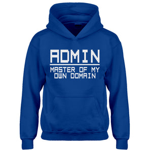 Hoodie Admin Master of my Domain Kids Hoodie