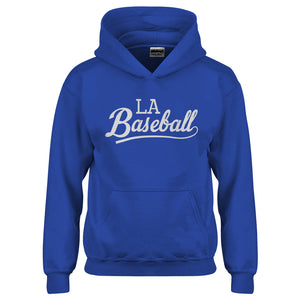 Youth LA Baseball Team Kids Hoodie