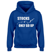 Youth STOCKS ONLY GO UP Kids Hoodie