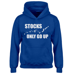 Youth STOCKS ONLY GO UP Kids Hoodie