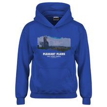 Youth Pleasant Plains Fine Lumber Sawmill Kids Hoodie