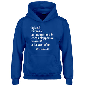 Youth Storm Area 51 Runner Kids Hoodie