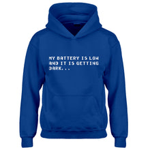 Youth Its Getting Dark Kids Hoodie