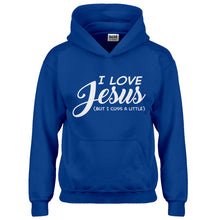 Hoodie I Love Jesus but I Cuss a Little Kids Hoodie