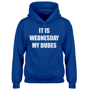 Hoodie It is Wednesday My Dudes Kids Hoodie