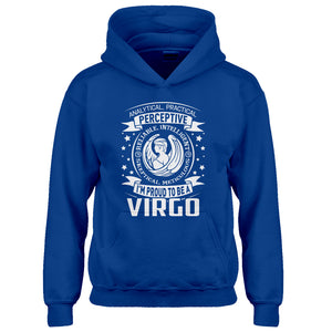 Hoodie Virgo Astrology Zodiac Sign Kids Hoodie