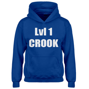Youth Lvl 1 Crook Kids Hoodie