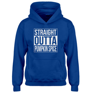 Youth Straight Outta Pumpkin Spice Kids Hoodie