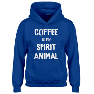 Youth Coffee is my Spirit Animal Kids Hoodie