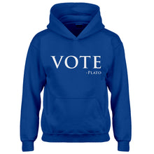 Youth Vote -Plato Kids Hoodie
