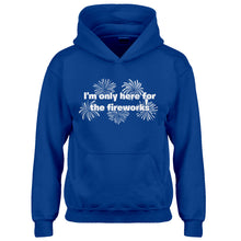 Youth I'm Only Here for the Fireworks Kids Hoodie