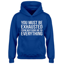 Hoodie You Must be Exhausted Kids Hoodie