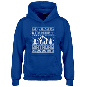 Hoodie Go Jesus Its Your Birthday Kids Hoodie