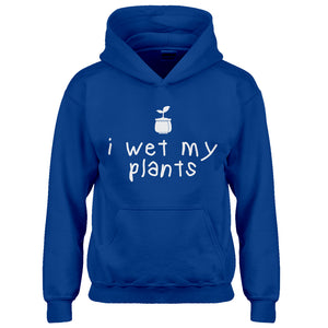 Hoodie I Wet My Plants Kids Hoodie