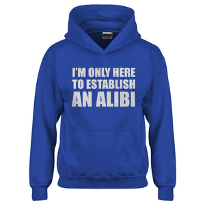 Youth Here to Establish and Alibi Kids Hoodie