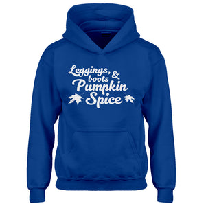 Youth Leggings, Boots, and Pumpkin Spice Kids Hoodie