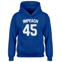 Youth Impeach 45 Kids Hoodie