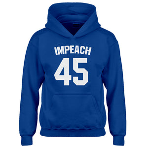 Youth Impeach 45 Kids Hoodie