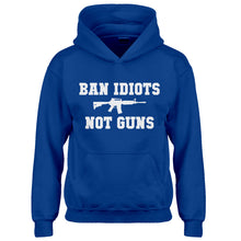 Hoodie Ban Idiots Not Guns Kids Hoodie