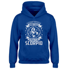 Youth Scorpio Astrology Zodiac Sign Kids Hoodie