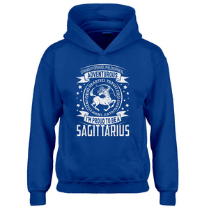 Youth Sagittarius Astrology Zodiac Sign Kids Hoodie