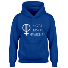 Hoodie A Girl Has No President Kids Hoodie