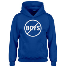 Youth No Boys Kids Hoodie