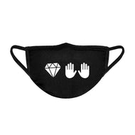 DIAMOND HANDS Unisex Face Mask