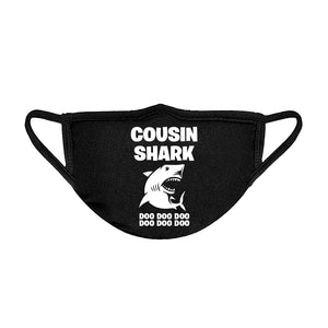 Cousin Shark Unisex Face Mask