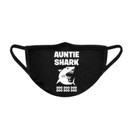 Auntie Shark Unisex Face Mask